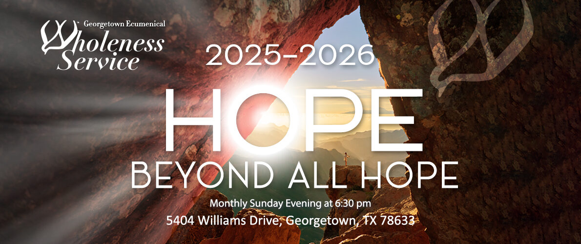 Hope Beyond All Hope: Candlelight Contemplative Prayer in Georgetown, Texas 2025-26